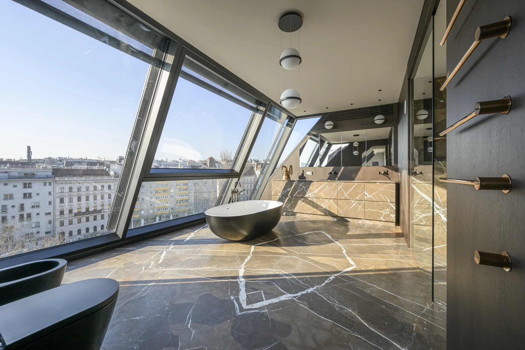Blick über Wien aus dem V.IEW Penthouse
